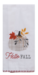 Harvest Blessings Hello Fall Flour Sack Towel - The Country Christmas Loft