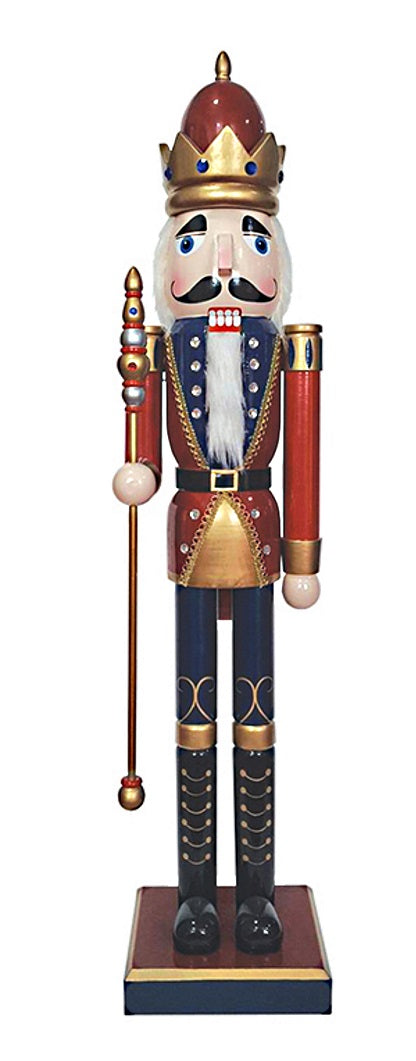 36" His Royal Majesty Nutcracker - The Country Christmas Loft