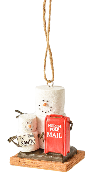 S'mores Letters to Santa Ornament - The Country Christmas Loft