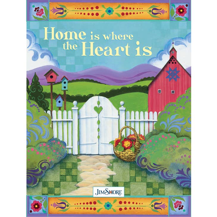 Jim Shore - Home Is Where the Heart Is Lined Journal