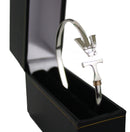 VT Hook Bracelet Silver - 4mm Band - 7 Inch - The Country Christmas Loft