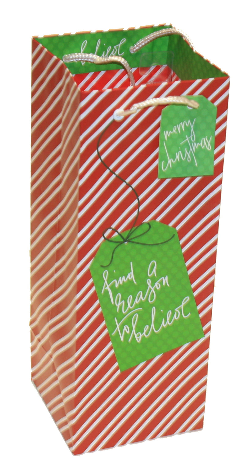Bottle Gift Bag - Reason - The Country Christmas Loft