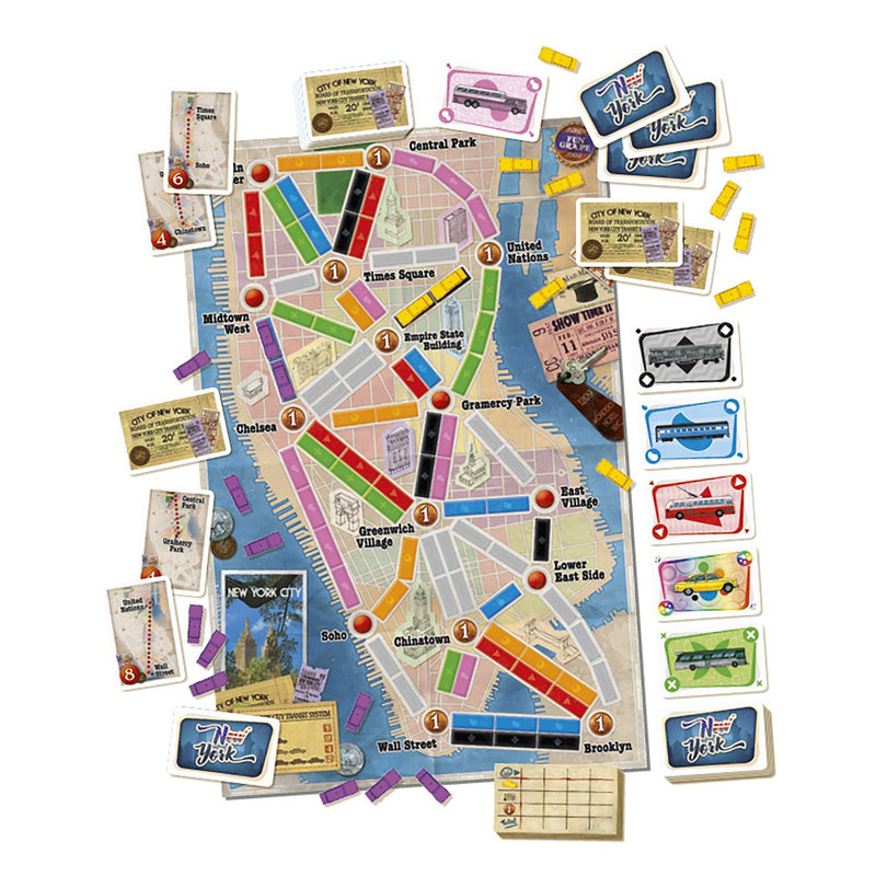 Ticket To Ride New York - The Country Christmas Loft