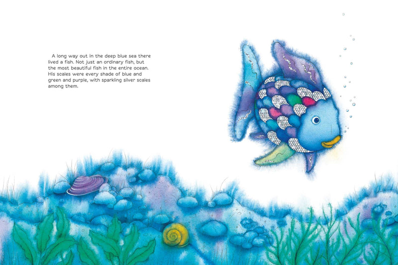 The Rainbow Fish Bath Book - The Country Christmas Loft