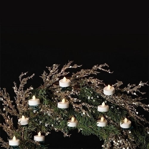 Clip on Battery Operated Tea Light - 4 Pack - The Country Christmas Loft