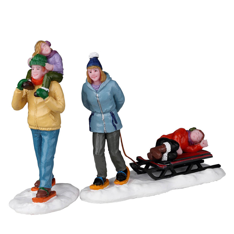 Long Day Snowshoeing - 2 Piece Set - The Country Christmas Loft