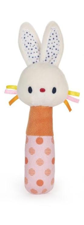 Tinkle Crinkle Stick Rattle - Bunny - The Country Christmas Loft