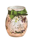 Prelit Glass Jar - Generational Love - - The Country Christmas Loft