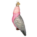 Rose-Breasted Cockatoo Glass Ornament - The Country Christmas Loft