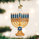 Old World Christmas Menorah Ornament - The Country Christmas Loft
