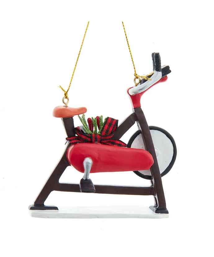 Exercise Bicycle Ornament - The Country Christmas Loft