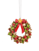 Thread Spool Wreath ornament - Christmas >> Ornaments >> Craft and Hobby - by Midwest