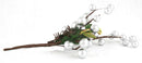 9" Berry Spray - - The Country Christmas Loft