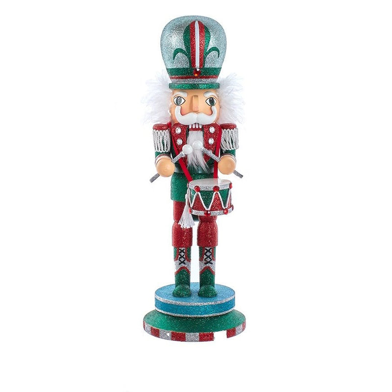 Hollywood Musician 15 Inch Nutcracker - Drums - The Country Christmas Loft