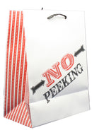 Large Gift Bag With Tissue - No Peeking