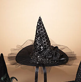 Fabric Halloween Witches Hat - Scales - The Country Christmas Loft