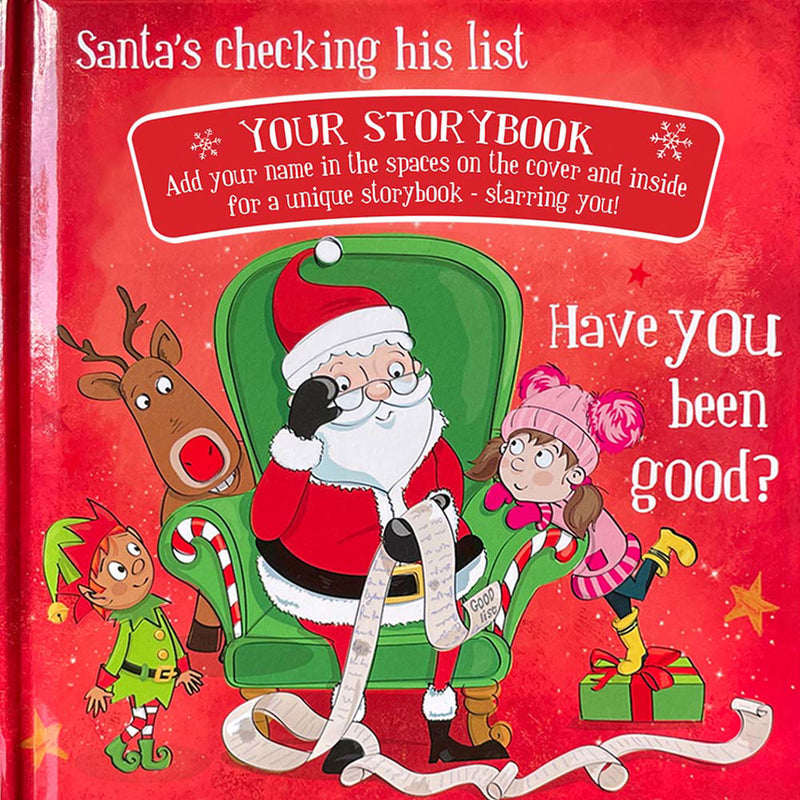 Christmas Storybook - Santa's List (Female) - The Country Christmas Loft