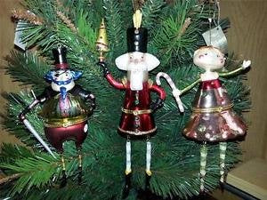 Midwest-Cbk Hinged 'Herr Drosselmeyer' Limoge Style Ornament - The Country Christmas Loft