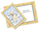 White Woodland Santa - Jim Shore Christmas Cards - Set of 10 - The Country Christmas Loft
