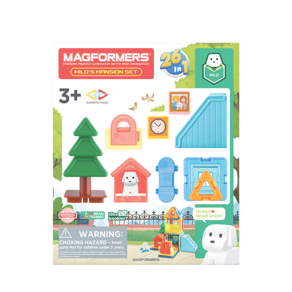 Magformers Milo's Mansion  33 Piece Set - The Country Christmas Loft