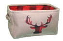 Buffalo Check Icon Holiday Baskets - - The Country Christmas Loft