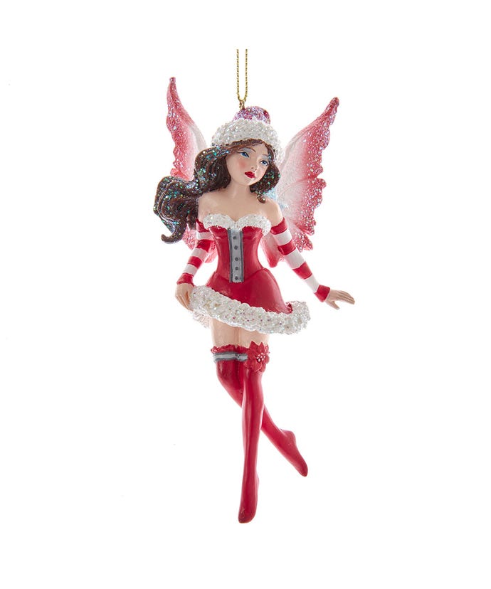 Miss Santa Fairy Ornament - The Country Christmas Loft