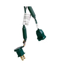 50-Light 5mm Multi-Color Twinkle LED Green Wire Light Set - The Country Christmas Loft