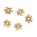 Snowflake String Lights - Clear/Green - 35 Lights - The Country Christmas Loft