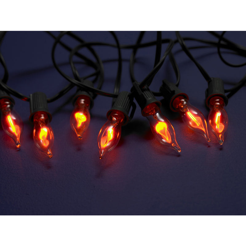 Flicker Flame String Lights - 10ct - The Country Christmas Loft