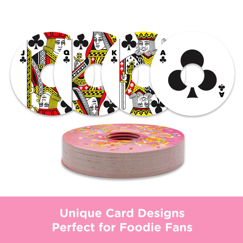 Donut Shaped Playing Cards - The Country Christmas Loft