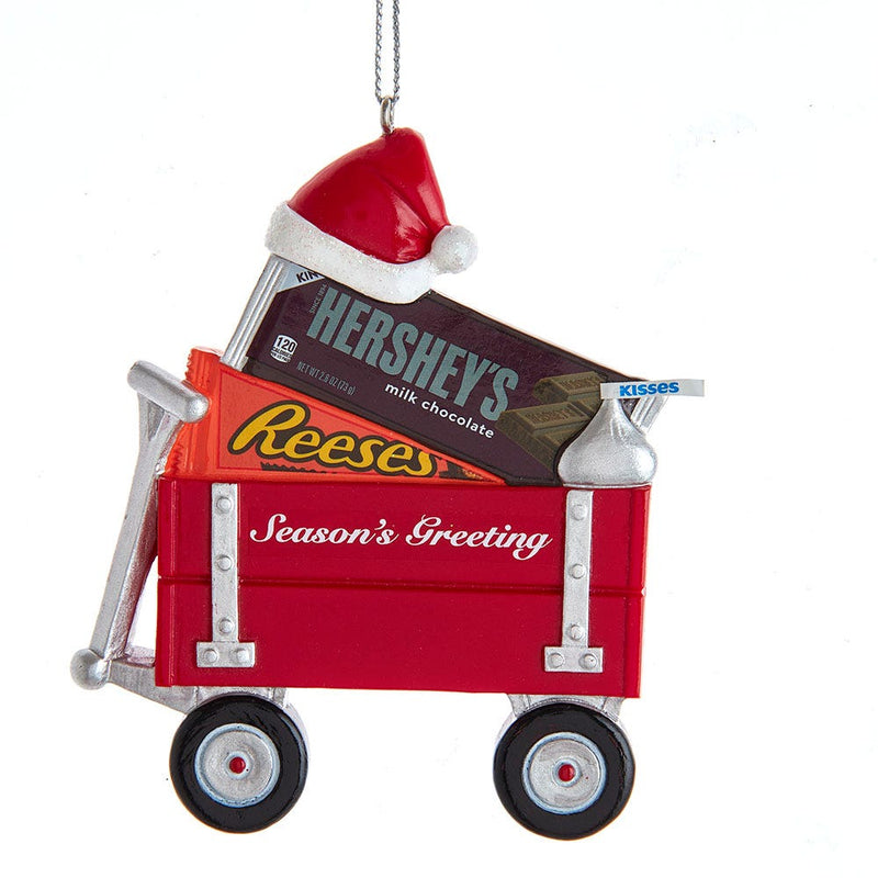 Resin Hershey's Wagon Ornament - The Country Christmas Loft