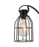 UL 10-Light Iron Cage C7 Edison Style Light Set - The Country Christmas Loft