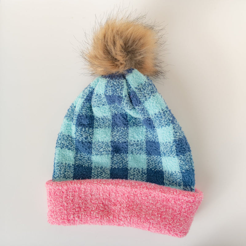Weekend Collection Angel Plaid Hat - The Country Christmas Loft