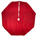 Embroidered Gathered Border Tree Skirt - 72 Inches