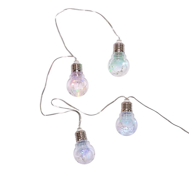 Edison Bulb Color-Changing LED Fairy Light Set - The Country Christmas Loft