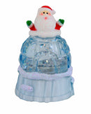 LED Igloo Snowglobe - Santa - The Country Christmas Loft