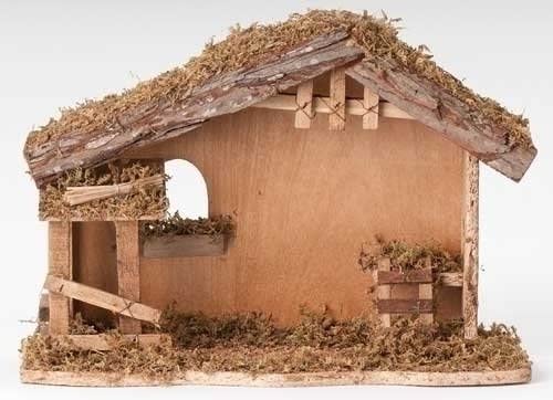 Nativity Stable Fontanini - By Roman - The Country Christmas Loft
