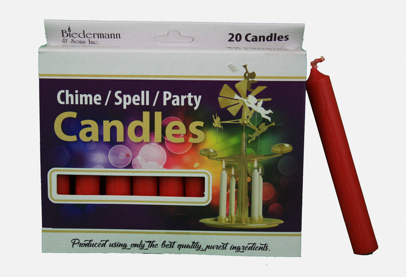 Chime Or Tree Candles 20-Count Box - - The Country Christmas Loft