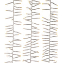 1000-Light Warm White LED Clear Wire Cluster Garland - The Country Christmas Loft