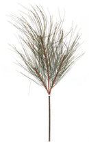 Glitter Antique Gold Pine Spray - The Country Christmas Loft