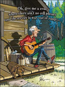 Birthday Card - Out In The Sticks - The Country Christmas Loft