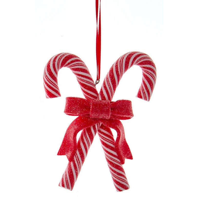 Crisscross Candy Cane Ornament