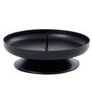 Scandinavian Pillar Candle Holder - Black