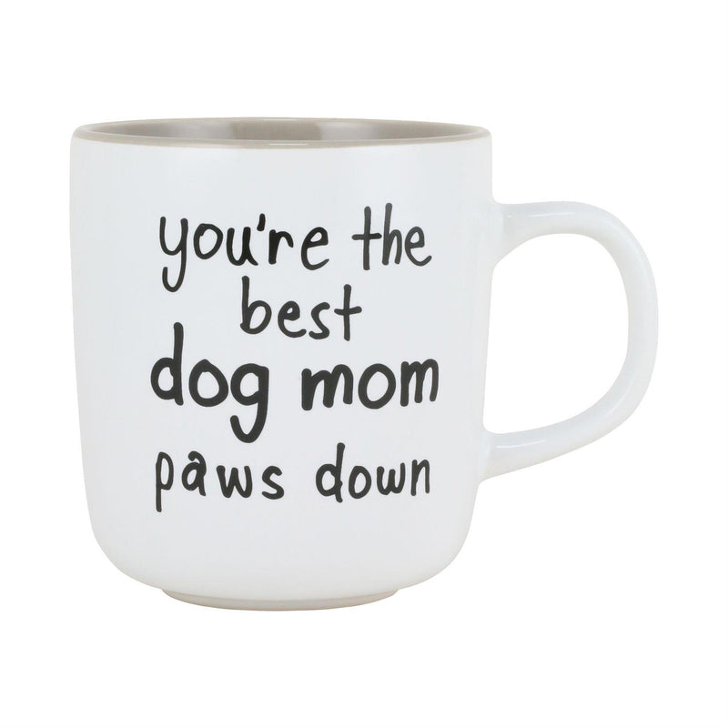 You're the best dog mom paws down - Mug - The Country Christmas Loft
