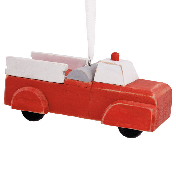 Fire Engine Ornament - The Country Christmas Loft