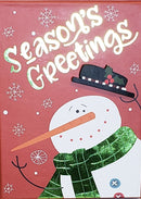 Tall Gift Card Gift Box - Snowman - The Country Christmas Loft