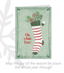 Countryside 20 Christmas Card Set - Oh What Fun - The Country Christmas Loft