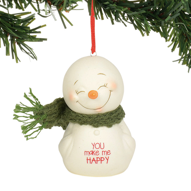 SnowPinions - You Make Me Happy Ornament - The Country Christmas Loft