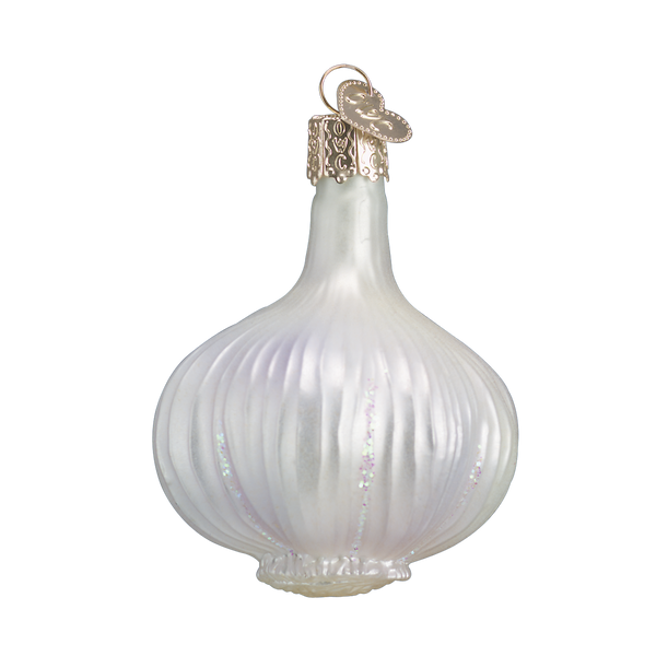Garlic Glass Ornament