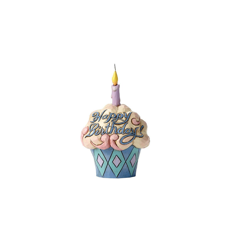 Mini Birthday Cupcake Figurine
